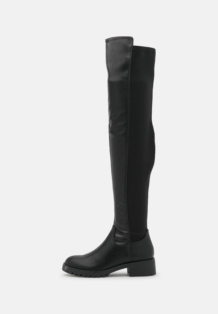 Bottes Anna Field Over the knee Noir Femme | PYO-5867220